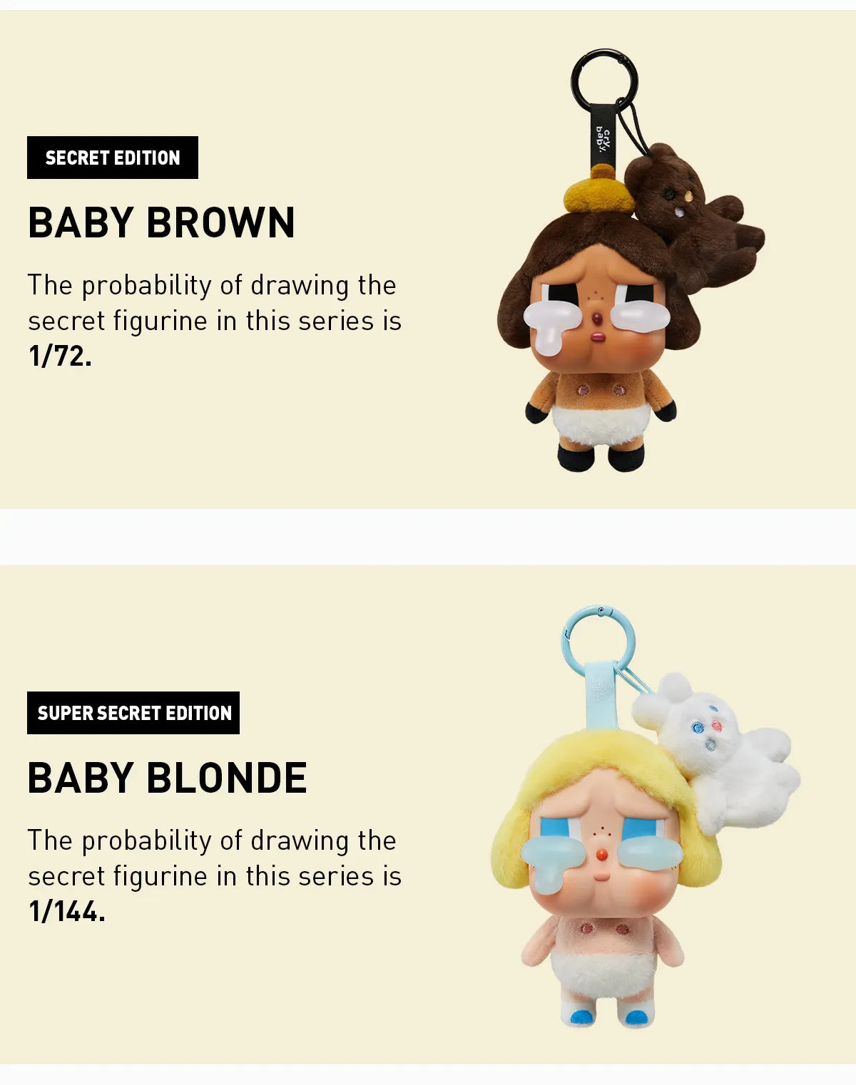 Crybaby "Crying Again" series 💧 Blind box collectibles
