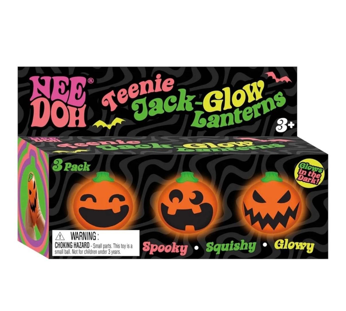 NeeDoh Teenie Jack-Glow Lanterns