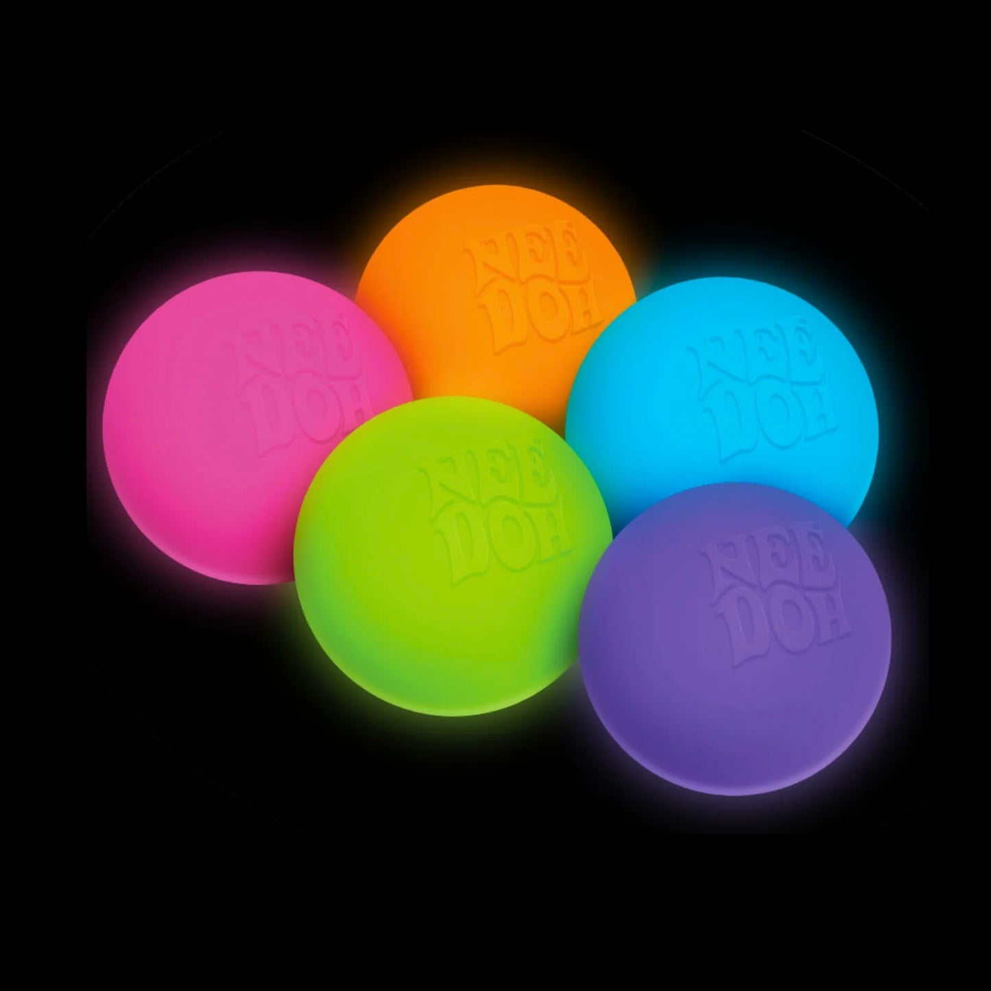 NeeDoh Groovy Glob - Glow in the Dark