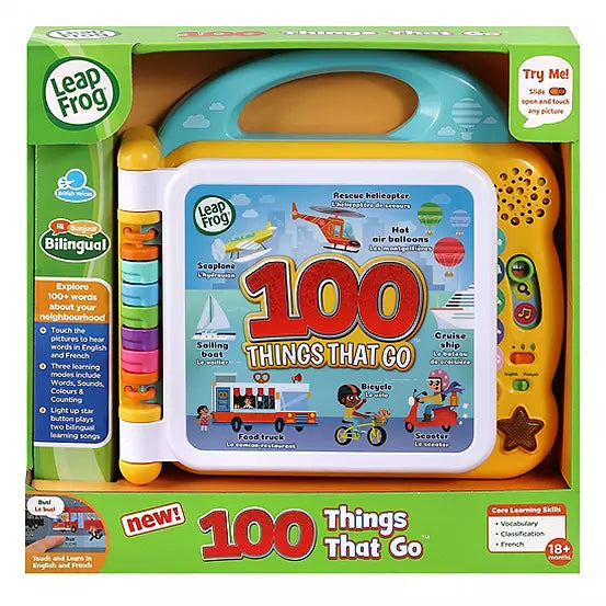 Leap Frog 100 Things That Go 🚁