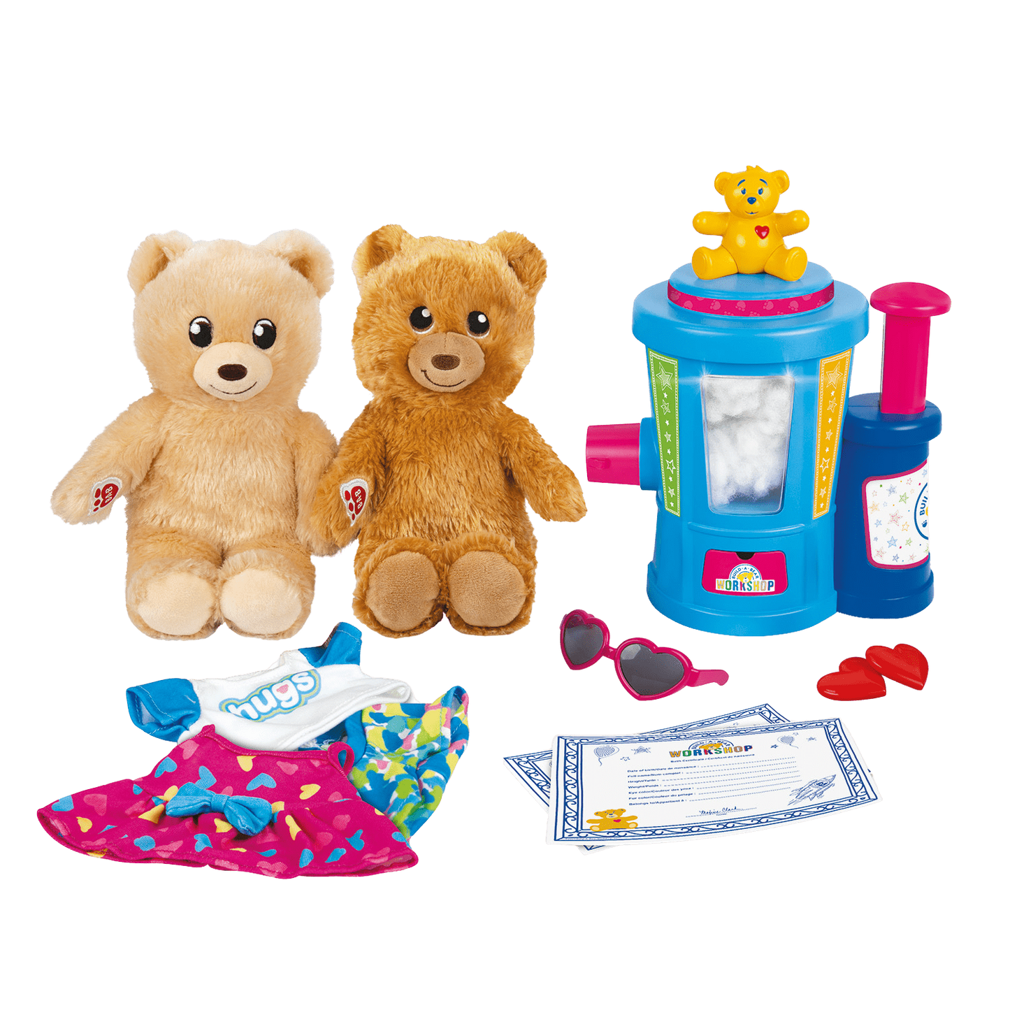 Build-A-Bear workshop stuffing station