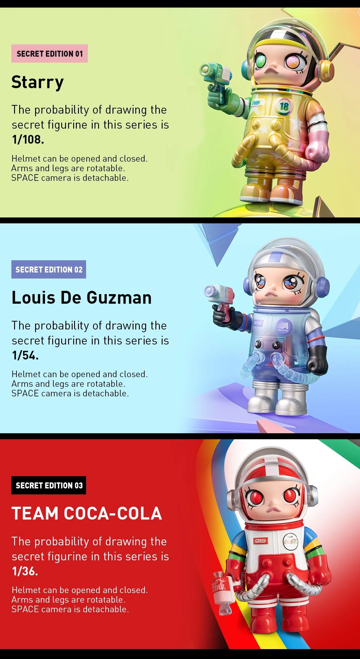 Space Molly Series 3 - Collectible Figure 🚀