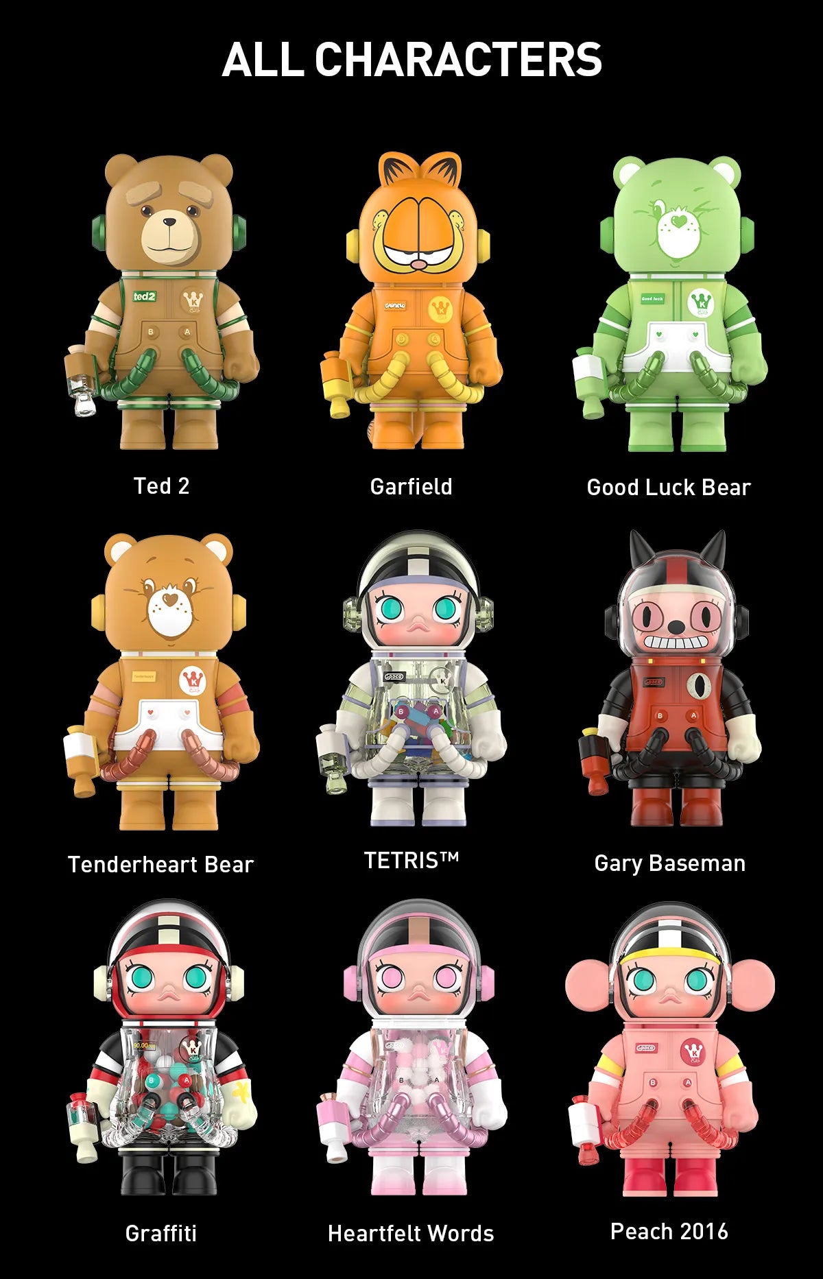 Space Molly Series 3 - Collectible Figure 🚀