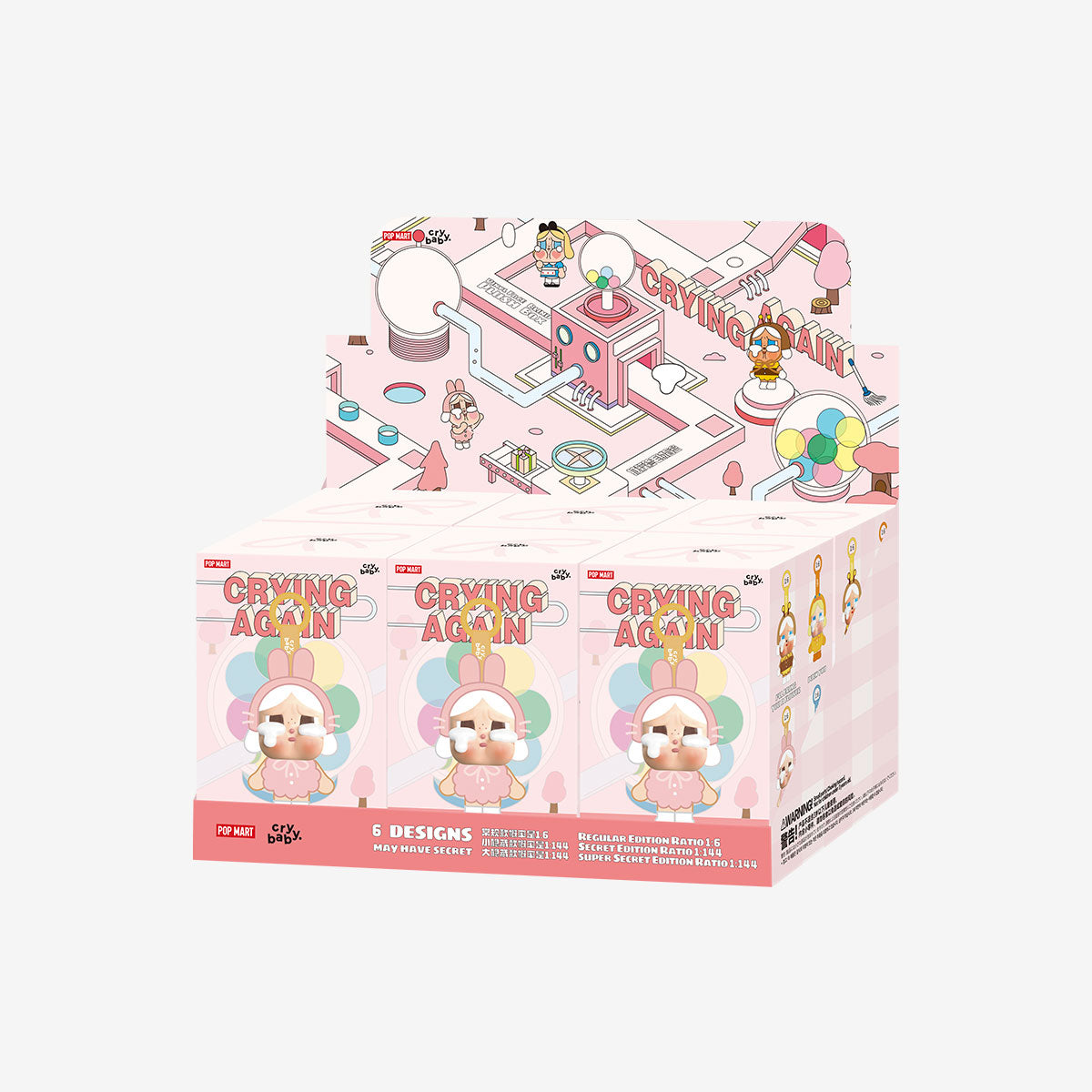 Crybaby "Crying Again" series 💧 Blind box collectibles