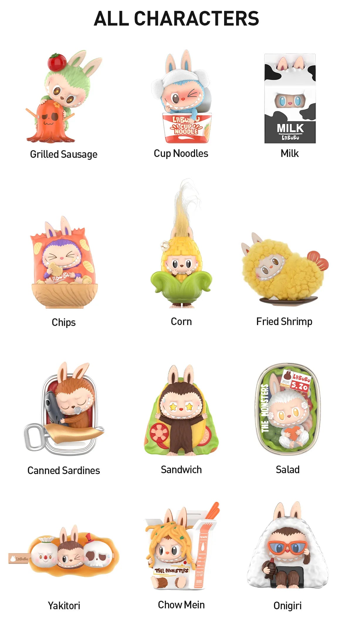 🛒 Labubu Wacky Mart Series – Blind Box Collectible Figures