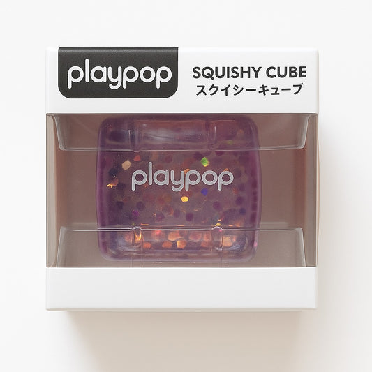 Playpop Squishy Cube –Purple 💜