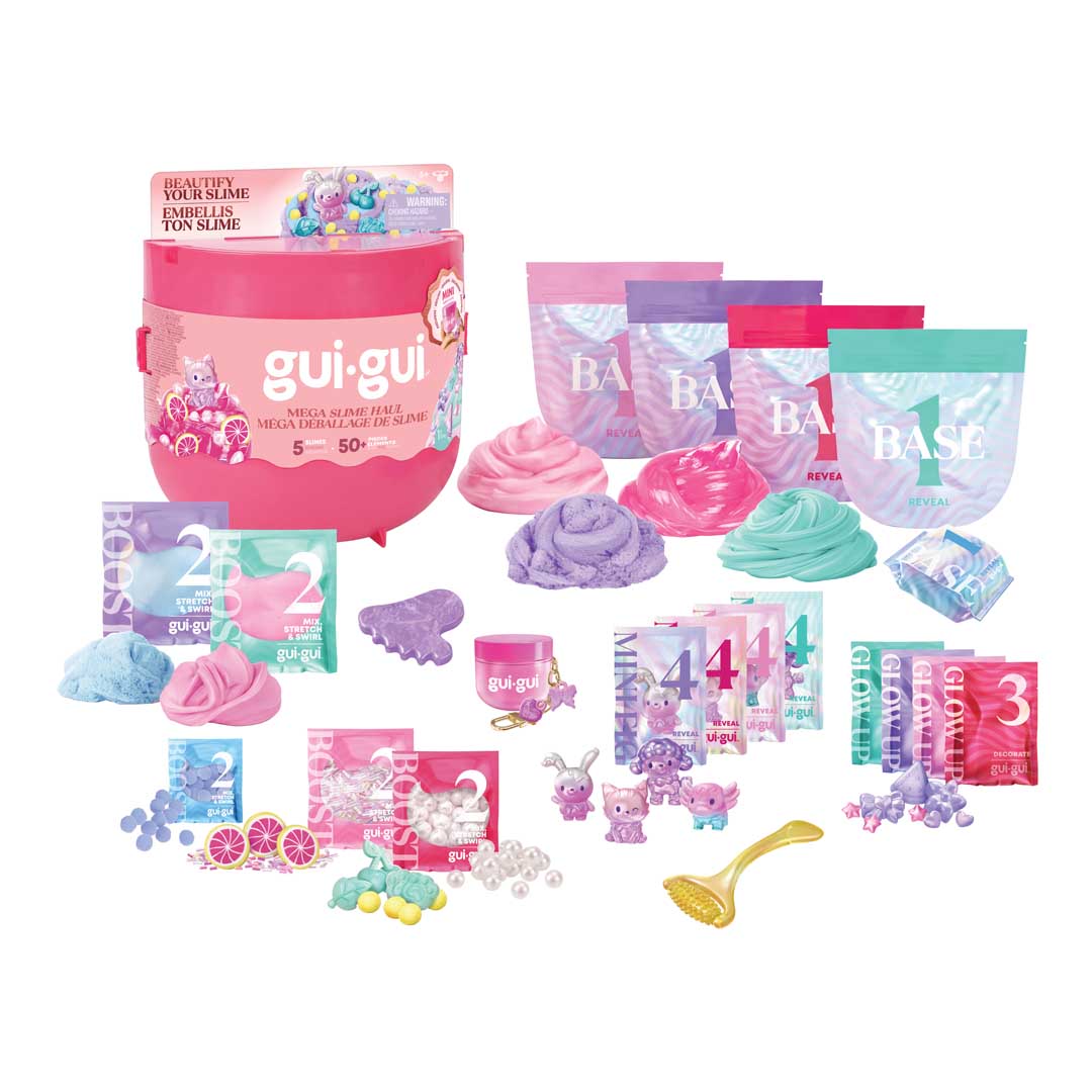 Gui Gui Mega Slime Haul, 50+ Pieces