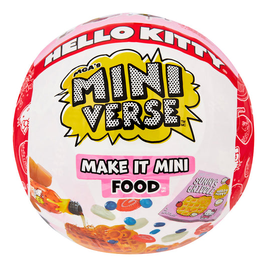 Miniverse Make It Mini Hello Kitty Food – Blind Capsule 🍓✨