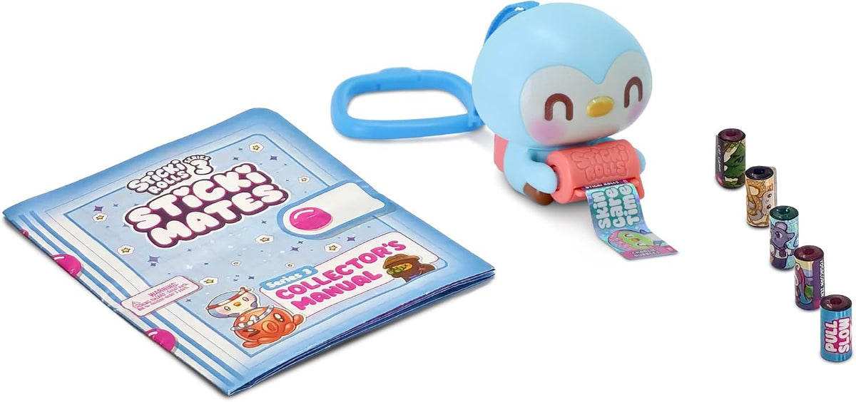 Sticki Rolls- Sticki Mate Collectible Sticker Dispensers Assortment