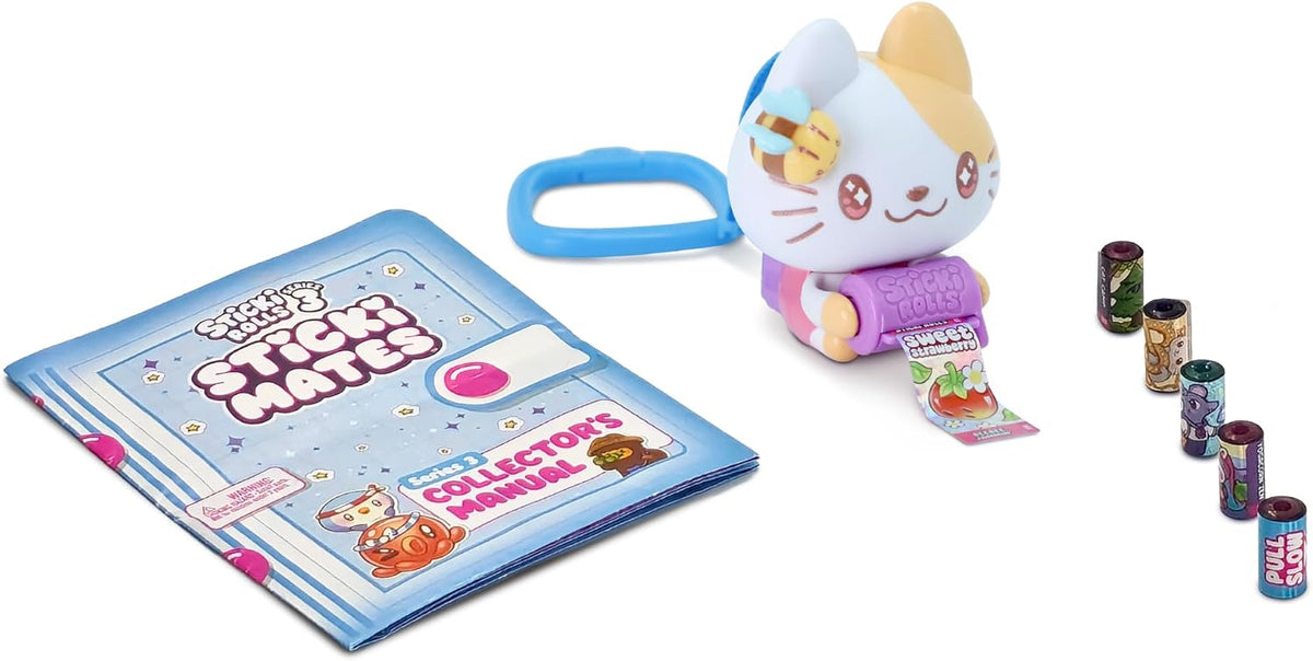 Sticki Rolls- Sticki Mate Collectible Sticker Dispensers Assortment