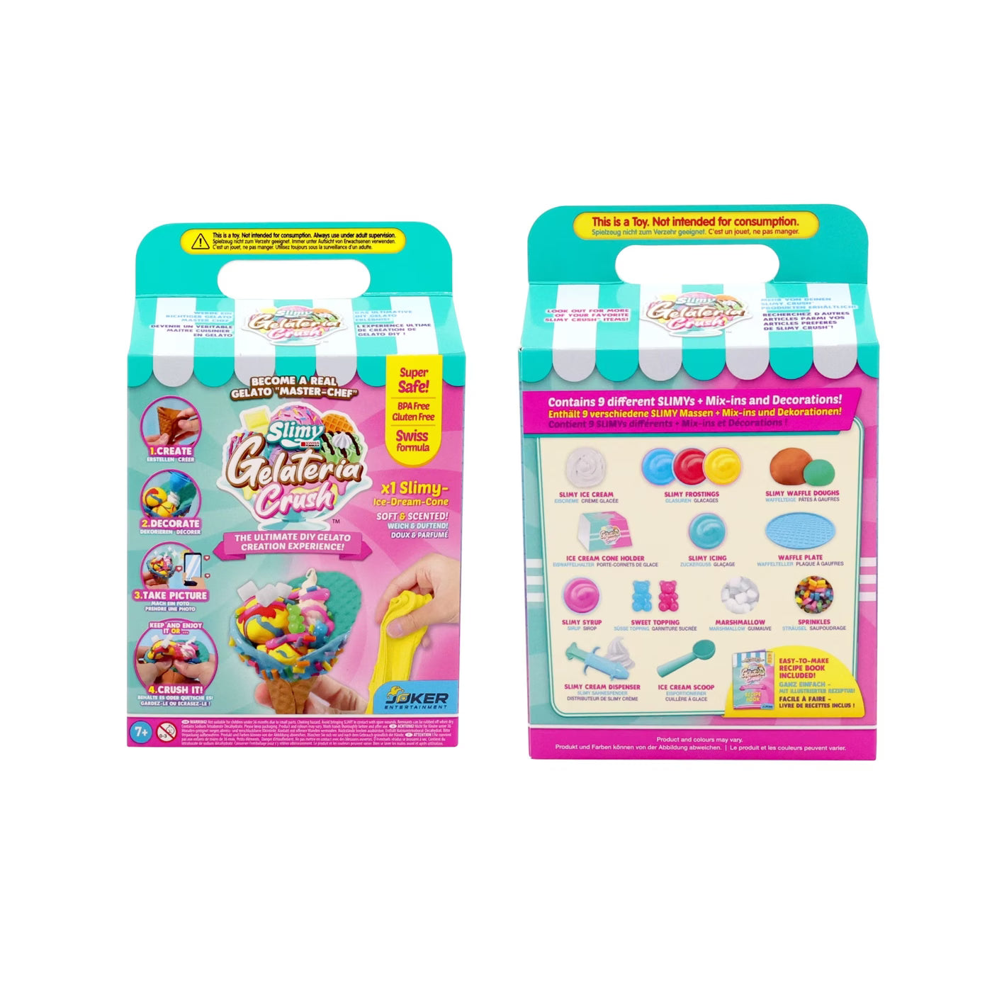 Slimy Gelateria Crush – DIY Ice-Dream-Cone Slime Creation Kit