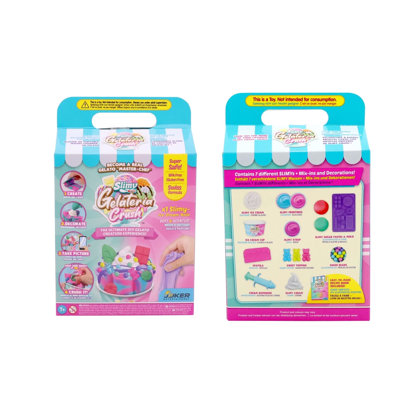 Slimy Gelateria Crush – DIY Gelato Slime Creation Kit (Ice-Dream-Rollz)