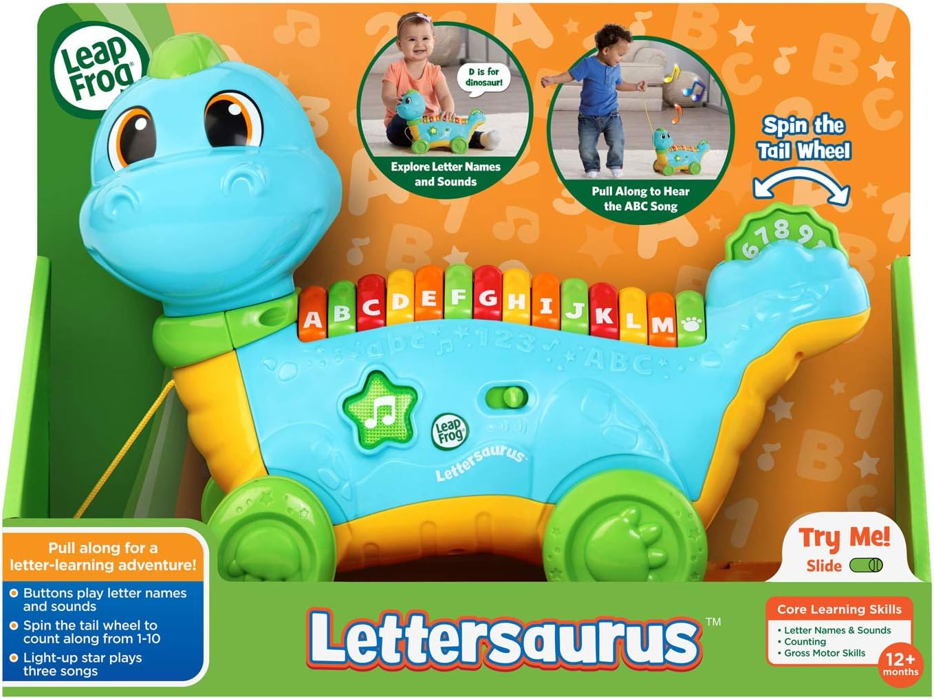 LeapFrog Lettersaurus 🦕 Alphabet Learning Dino