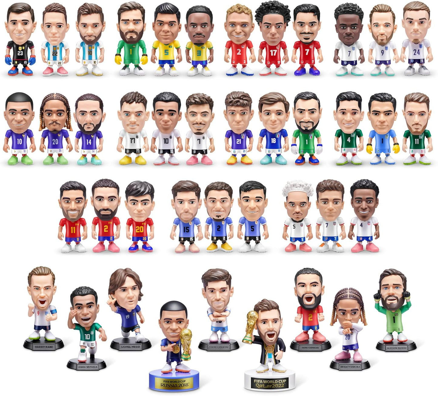 ZURU FIFA World Cup 2026 Ballers Surprise Capsule – Collectible Mini Football Figures (Rare & Ultra Rare Inside!)