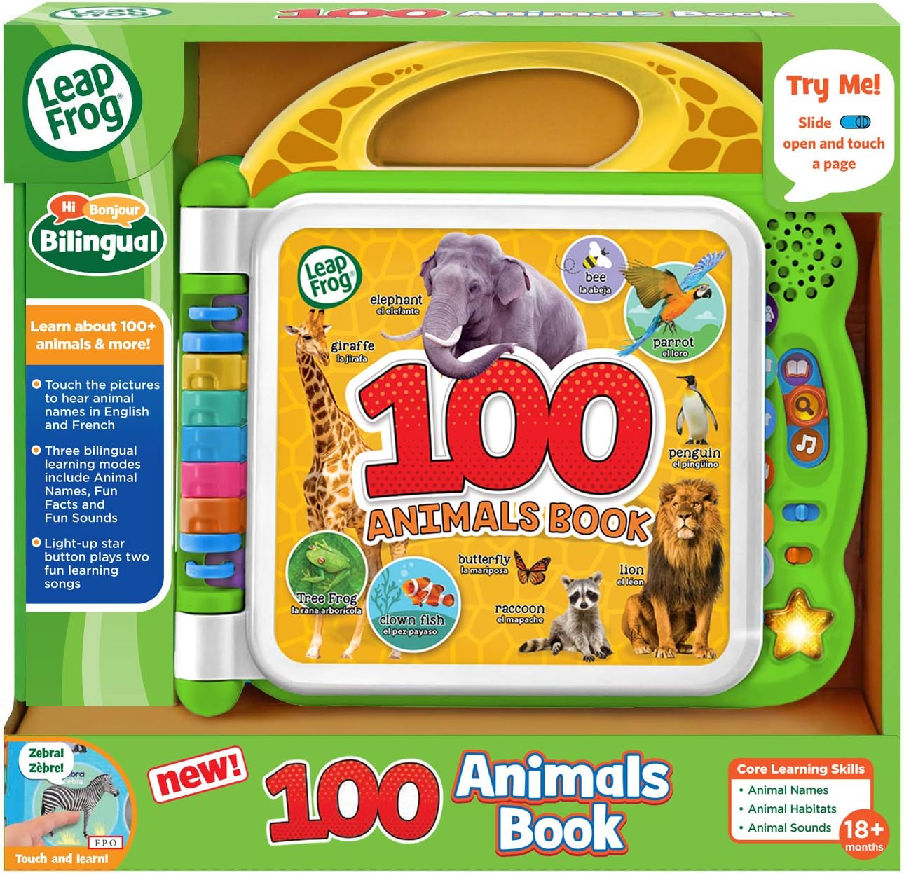 LeapFrog 100 Animal Book 💚