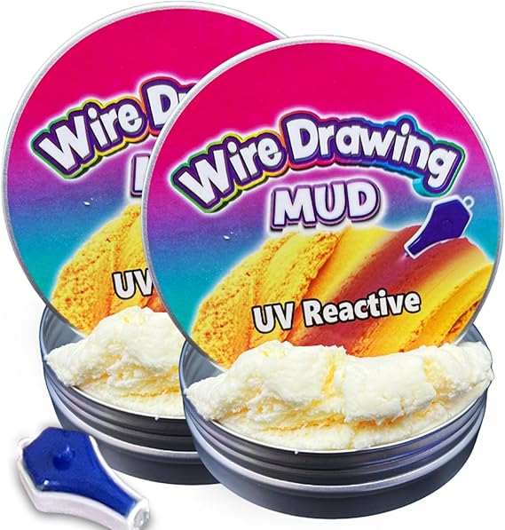 UV Magic Mud- Color Changing Stretchy Sensory Putty With UV Light