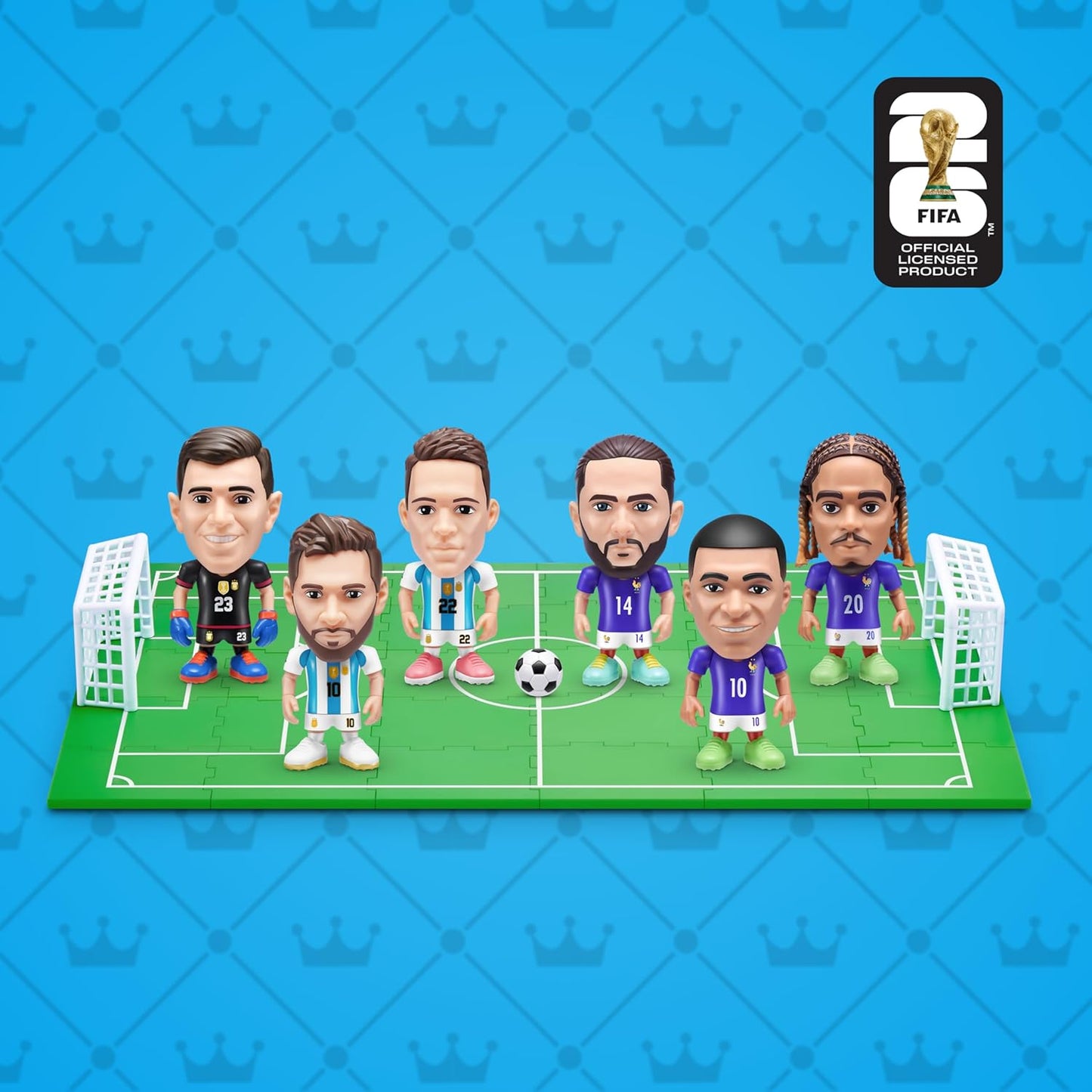 ZURU FIFA World Cup 2026 Ballers Surprise Capsule – Collectible Mini Football Figures (Rare & Ultra Rare Inside!)