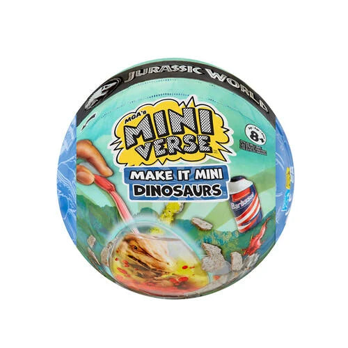 MINIverse Make It Mini - Jurassic World Dinosaurs Blind ( Blind Capsule) 🦖 🌋