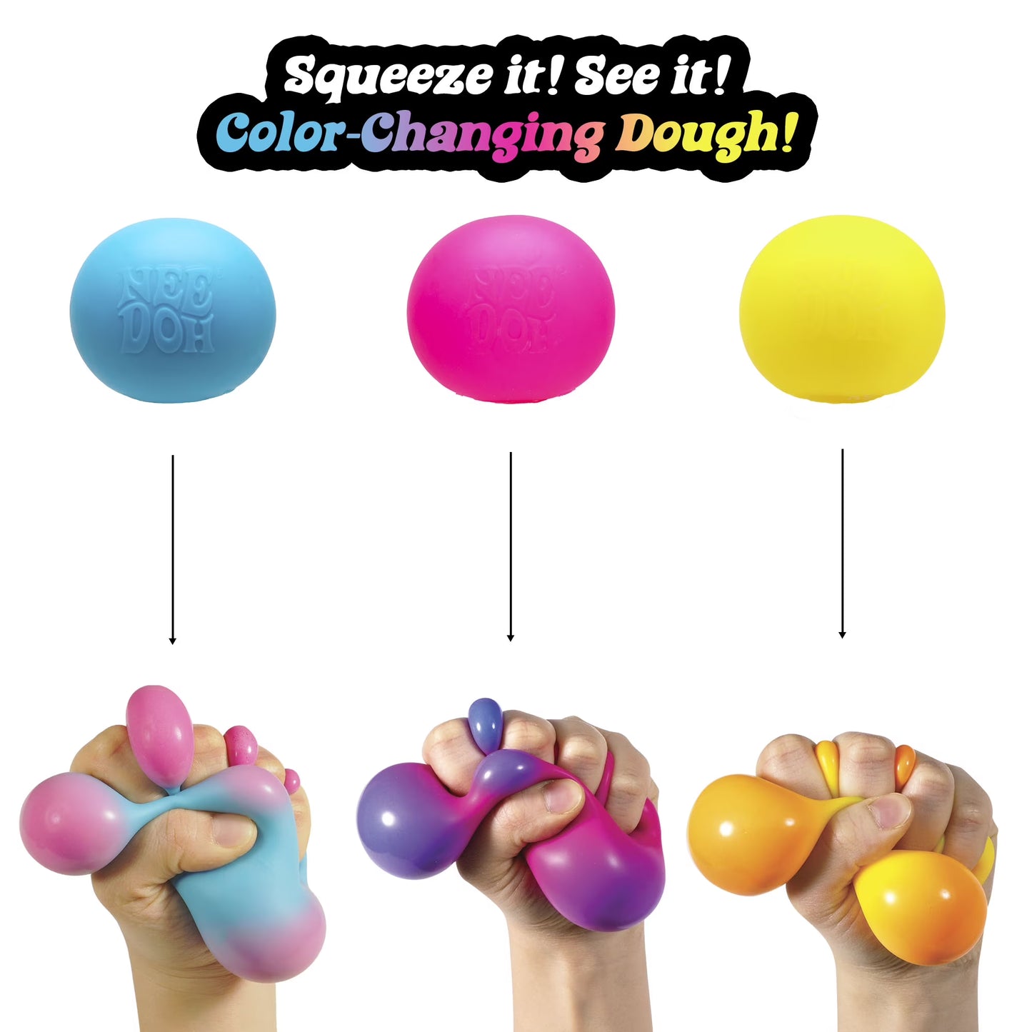 NeeDoh Color Change Stress Ball