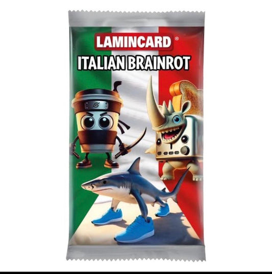 Lamincard Italian Brainrot – Blind Pack (5 Cards)