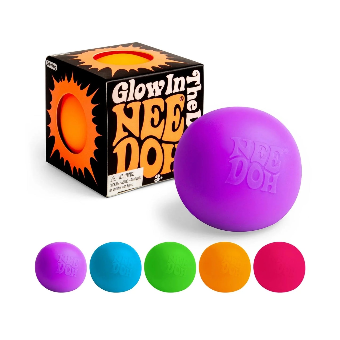 NeeDoh Groovy Glob - Glow in the Dark