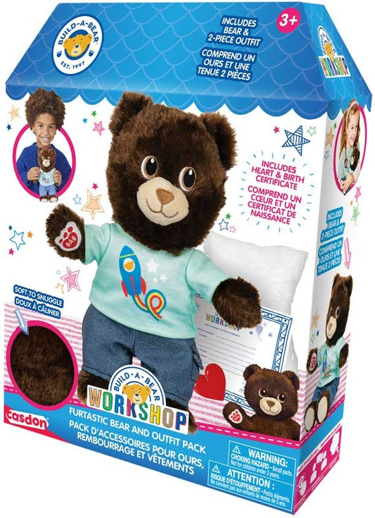 Build-A-Bear Furtastic Bear & Outfit Pack ( Rocket)🚀