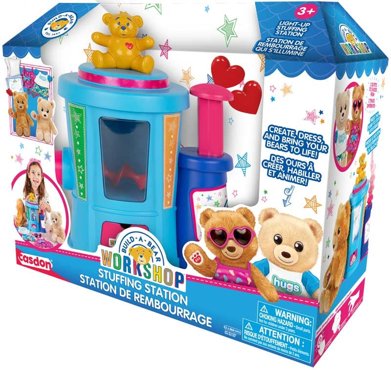 Build-A-Bear workshop stuffing station