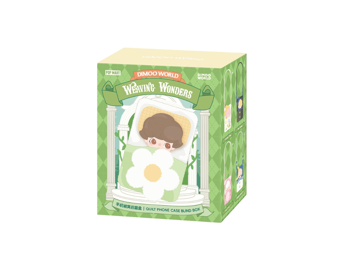 DIMOO World Weaving Wonders 💫 Plush Quilt Phone Pouch Blind-Box