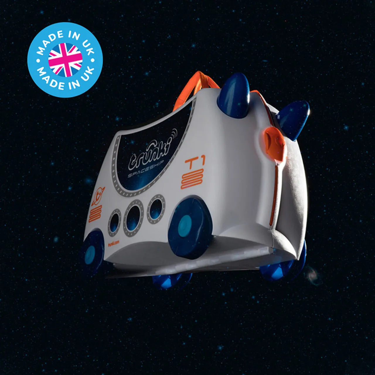 Trunki - Skye The Spaceship- Ride On Suitcase