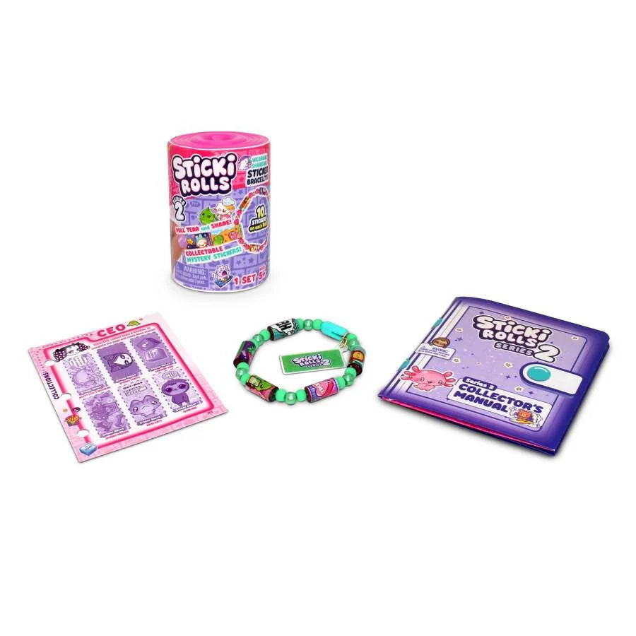 Sticki Rolls Sticker Blind Capsule Bracelet