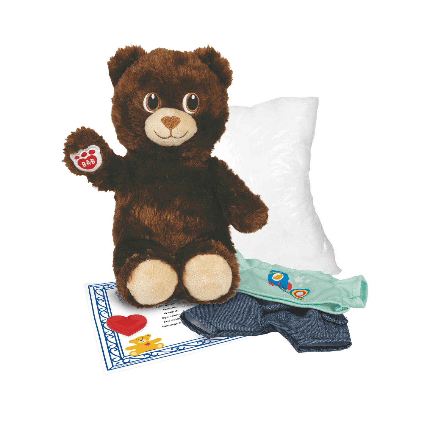Build-A-Bear Furtastic Bear & Outfit Pack ( Rocket)🚀