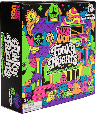 NeeDoh Funky Frights Squish-O-Ween Advent Calendar