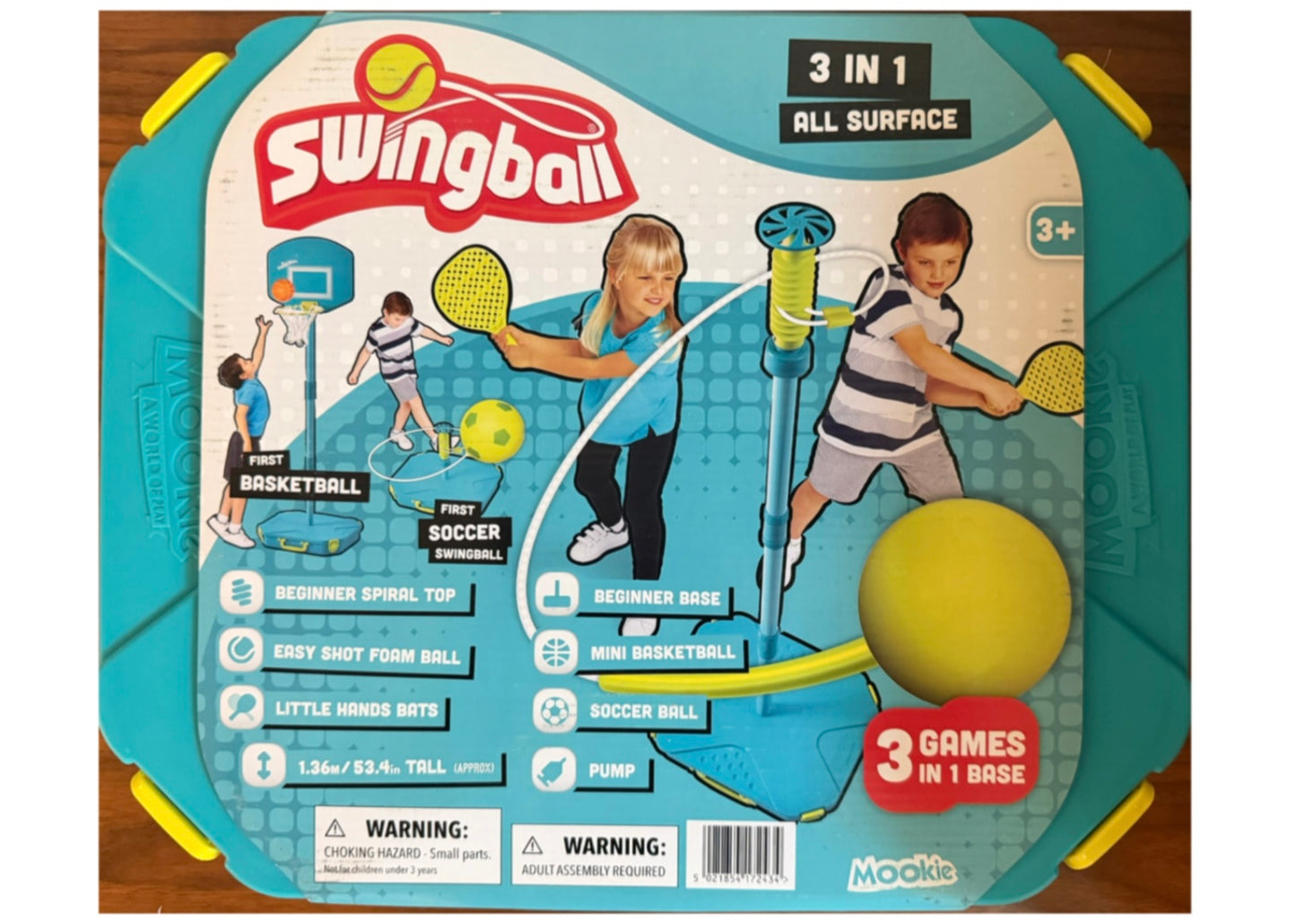 Swingball 3-in-1 Playset