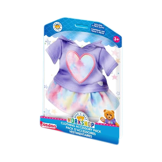 Build-A-Bear clothing pack (purple heart) 💜